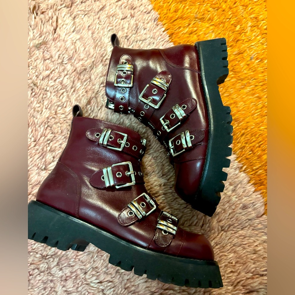 Jeffrey Campbell Leather Boots